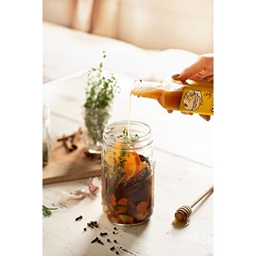 ImmuneSchein Classic Ginger Elixir Shots - Only 3 Real Food Ingr...