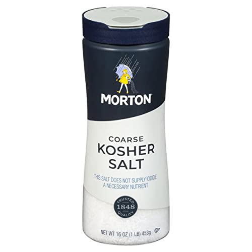 Morton Salt Kosher Salt, 16-Ounce Pack of 3