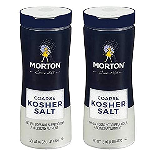 Morton Salt Kosher Salt, 16-Ounce Pack of 3