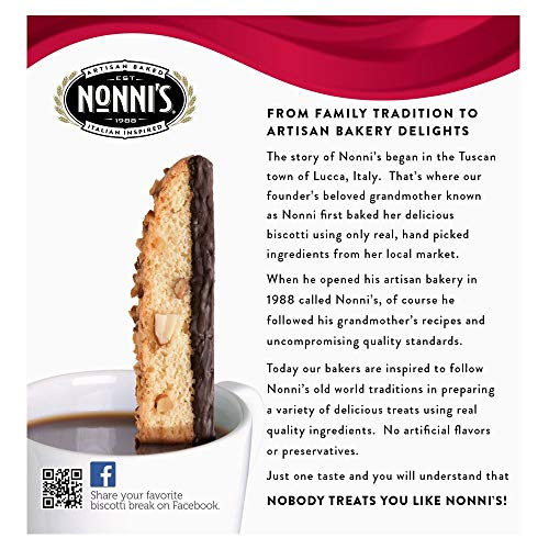 Nonnis Biscotti Cioccolati 3 Boxes Of 8 Individually Wrapped Bi