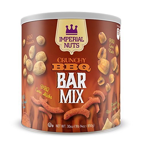 Imperial Mixed Nuts Bar Mix - Tasty Nut Snack Featuring Bbq Corn