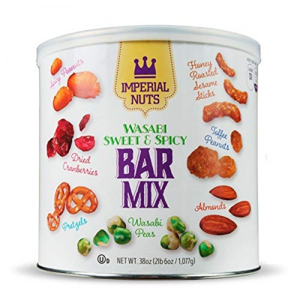 Imperial Mixed Nuts Bar Mix - Tasty Nut Snack for Any Occasion -...