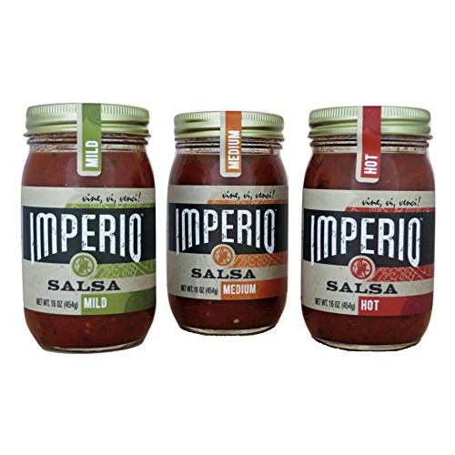 Imperio Salsa, Traditional Hot Salsa, 16 Oz
