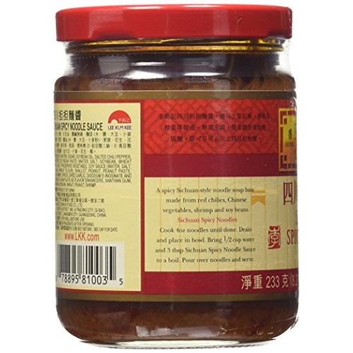 Lee Kum Kee Sichuan Spicy Noodle Sauce - 8.2 Oz