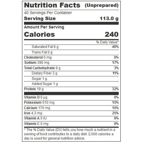 Impossible Burger 2.0 Plant Based Meat Patty 1/4 Lb, Pack Of 40 Impossible Burger 2.0 Plant Based Meat Patty 1/4 Lb, Pack Of 40