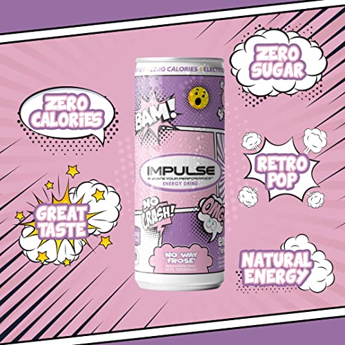 IMPULSE Energy Drink, Great Tasting, Boost Energy, No Crash, Zer...