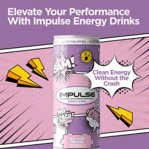 IMPULSE Energy Drink, Great Tasting, Boost Energy, No Crash, Zer...
