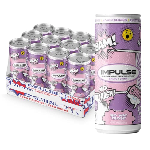 IMPULSE Energy Drink, Great Tasting, Boost Energy, No Crash, Zer...