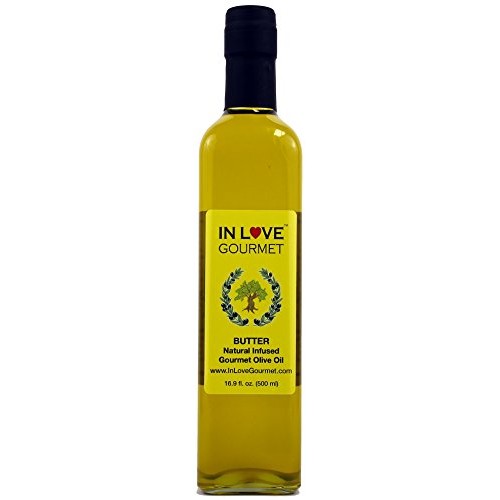 In Love Gourmet Butter Natural Flavor Infused Gourmet Olive Oil