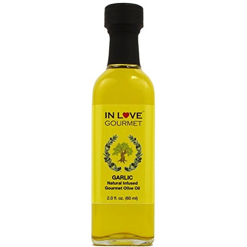 In Love Gourmet Garlic Natural Flavor Infused Gourmet Olive Oil