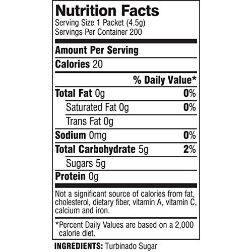 Sugar In The Raw, 200 Count 2 Count