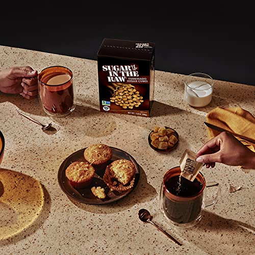 Sugar In The Raw Granulated Turbinado Cane Sugar Cubes, No Added...