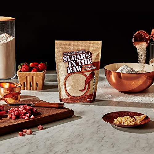 Sugar In The Raw Organic Granulated White Premium Cane Sugar, Pu...