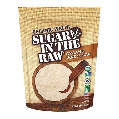 Sugar In The Raw Organic Granulated White Premium Cane Sugar, Pu...