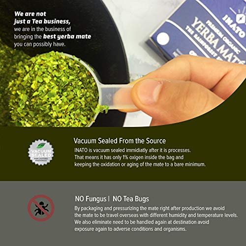 Inato Premium Yerba Mate | Special Grade | Organic | Rainforest