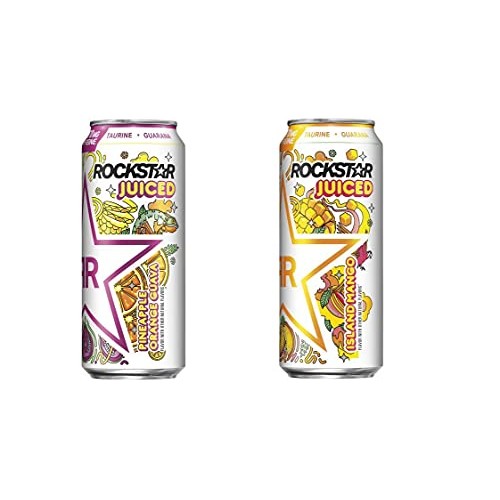 New Rockstar Energy Drink Variety Pack - 16Fl.Oz. Pack Of 16