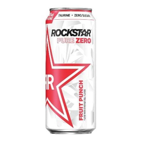 Rockstar Pure Zero Energy Drink Variety- Silver Ice, Pure Zero P