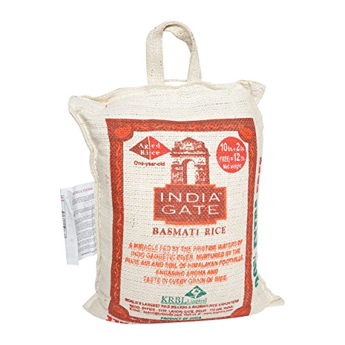 India Gate Basmati Rice, 10-Pounds Bags