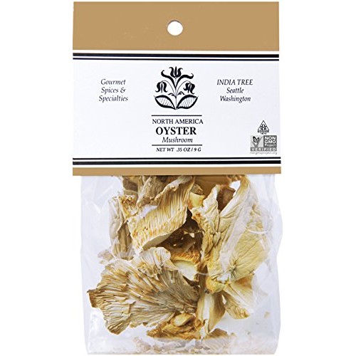 India Tree Oyster Mushrooms, .35 Oz Pack Of 6