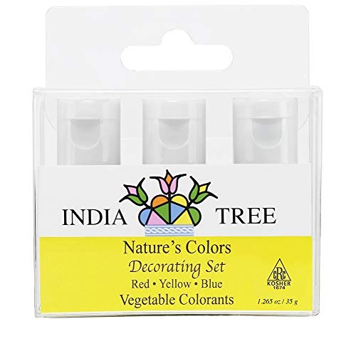 India Tree Natures Colors Decorating Set, 1.265 Ounce