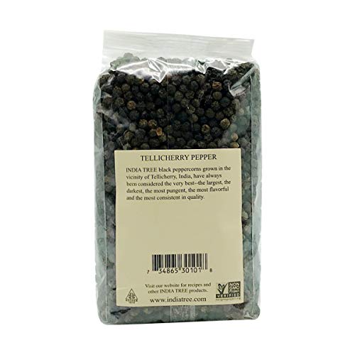 India Tree Tellicherry Pepper, 11 Ounce