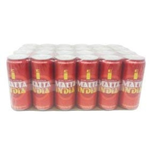 Malta India - Puerto Ricos Famous Malt Beverage - 8 oz cans Co...