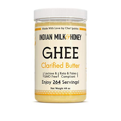 Chef Crafted Original Clarified Ghee Butter By Indian Milk &Amp; Hon