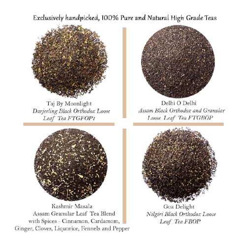INDIAN SPLENDOR Premium High-Grade Teas Combo | Exclusively Hand...