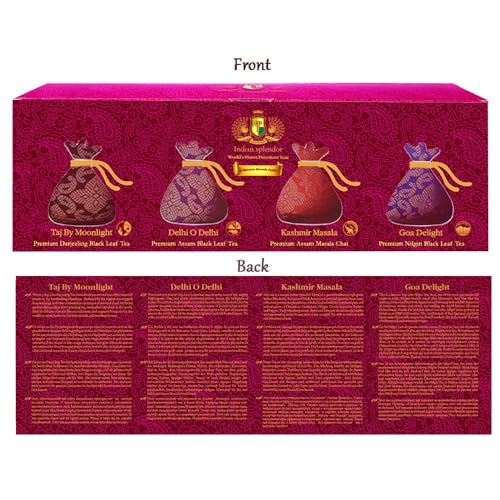INDIAN SPLENDOR Premium High-Grade Teas Combo | Exclusively Hand...