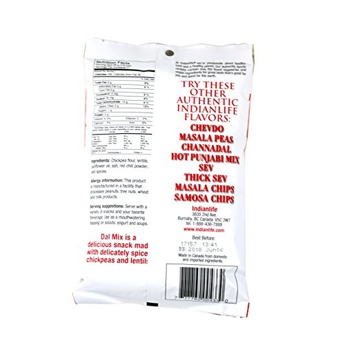 Indian Life Authentic Indian Savories, Dal Mix, 7 Ounce