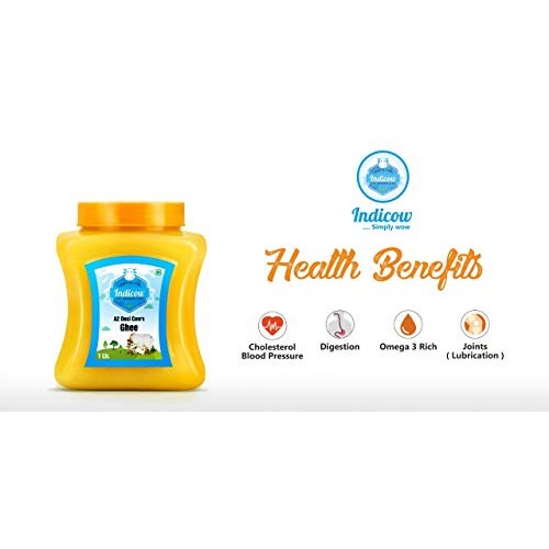 Indicow A2 Cow Ghee Grass Fed A2 Cows, Paleo And Keto, Non-Gmo