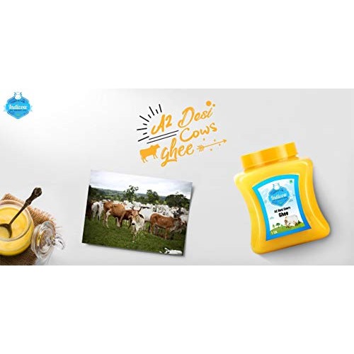 Indicow A2 Cow Ghee Grass Fed A2 Cows, Paleo And Keto, Non-Gmo