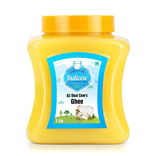 Indicow A2 Cow Ghee Grass Fed A2 Cows, Paleo And Keto, Non-Gmo