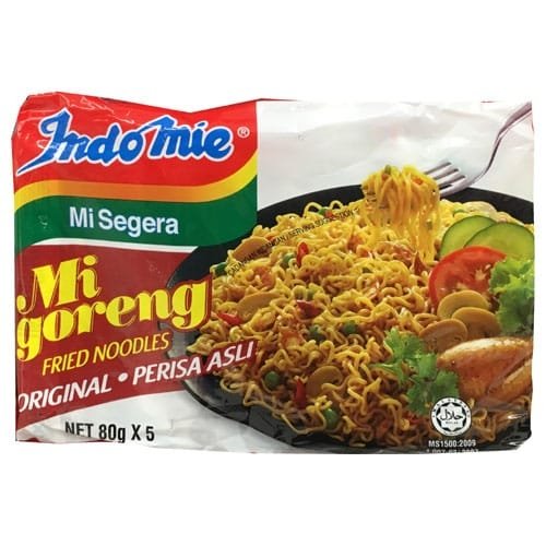 Indomie Instant Fried Noodles/Original Flavor/Chewy Noodles Exce...