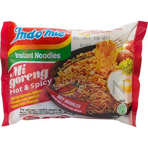 Indomie Mi Goreng Instant Stir Fried Noodles, Halal Certified, H...