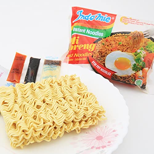 Indomie Mi Goreng Instant Stir Fry Noodles, Halal Certified, Ori...