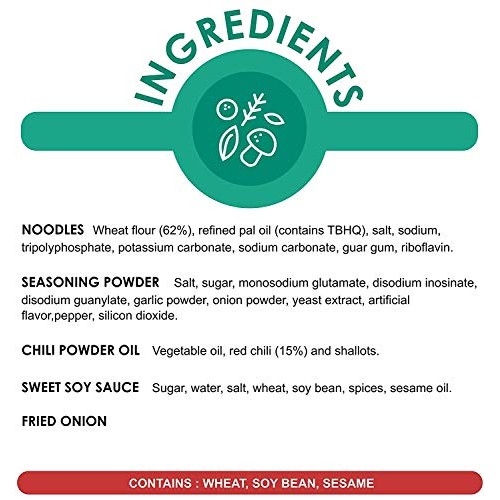 Indomie Mi Goreng Instant Stir Fry Noodles, Halal Certified, Ori...