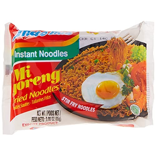 Indomie Mi Goreng Instant Stir Fry Noodles, Halal Certified, Ori...