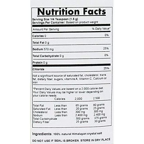 Indusclassic Kosher Pure Natural Unprocessed Himalayan Edible Pi