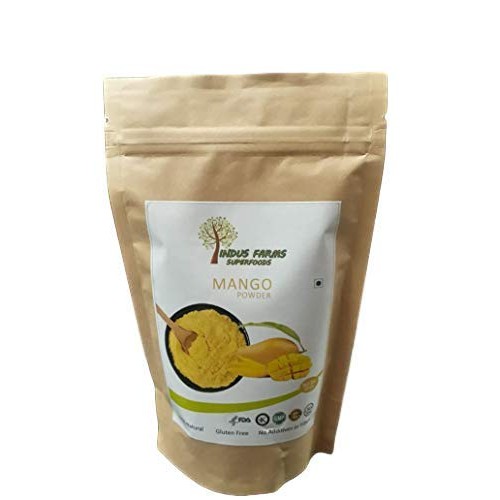 100% Natural Mango Fruit Powder, 8 Oz, Eco-Friendly Resealable P