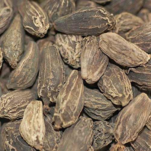 Indus Organics Black Cardamom Whole, 6 Oz Jar, Freshly Packed, P