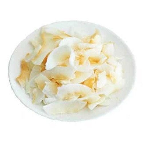 Indus Organics Dried Coconut Chips/Shreds, Roasted, 8 Oz Bag, Pr