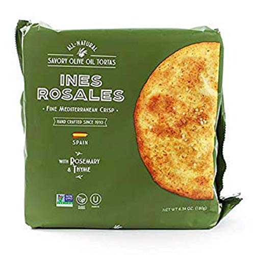 Tortas De Aceite By Ines Rosales - Rosemary And Thyme 6.34 Ounce