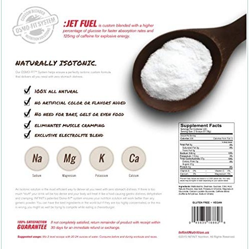 Infinit Nutrition Jet Fuel - Caffeinated Isotonic Sport Hydratio