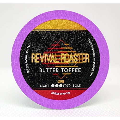 96 Count Butter Toffee - Single-Serve Flavored Cups For Keurig K
