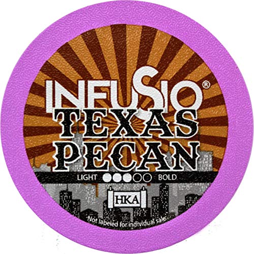 96 Count - Texas Pecan Flavored Infusio Coffee, Single-Serve Cup
