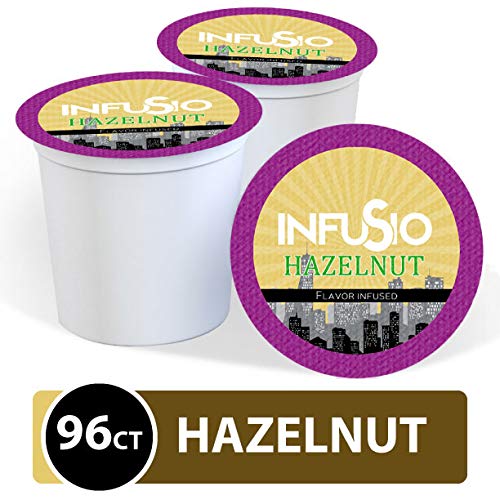 96 Count - Hazelnut Flavored Infusio Coffee, Single-Serve Cups F