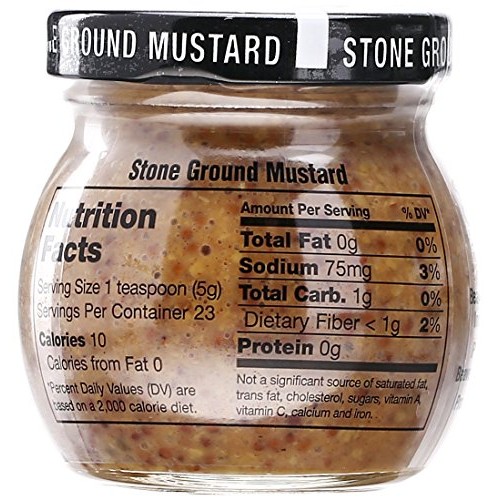 Inglehoffer Stone Ground Mustard, 4 Oz
