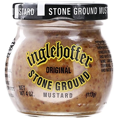 Inglehoffer Stone Ground Mustard, 4 Oz