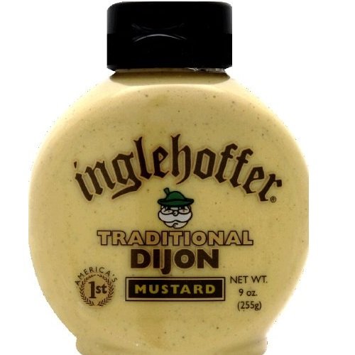 Inglehoffer Mustard Squeeze Dijon Traditional, 9 Oz